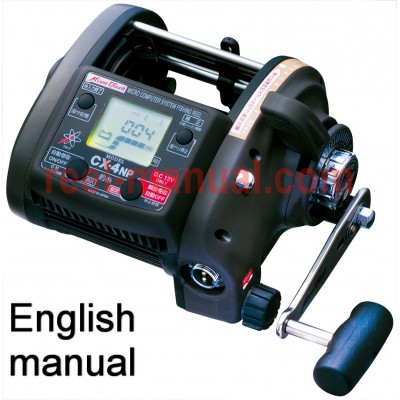 Miya Command X-4np user manual guide translation into Einglish, can buy and download 
