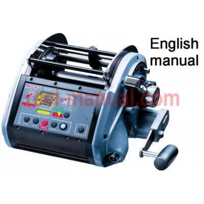 Miya Command X-9 user manual guide translation into Einglish, can buy and download 