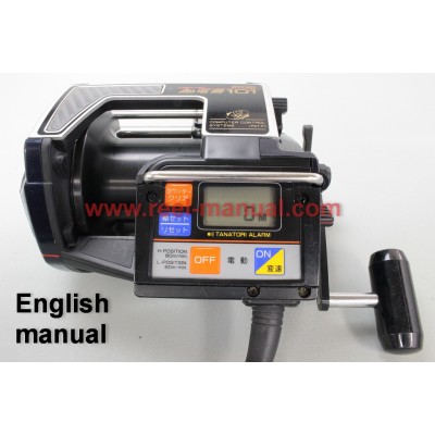 Ryobi AD101 user manual guide translation into Einglish, can buy and download 