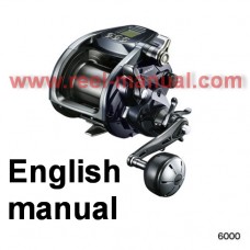 Shimano 2020 ForceMaster 6000 user manual guide translation