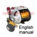 Shimano 2009 Plays 4000 user manual guide translation into Einglish, can buy and download 