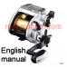 Shimano 2012 Plemio 3000 user manual guide translation into Einglish, can buy and download 